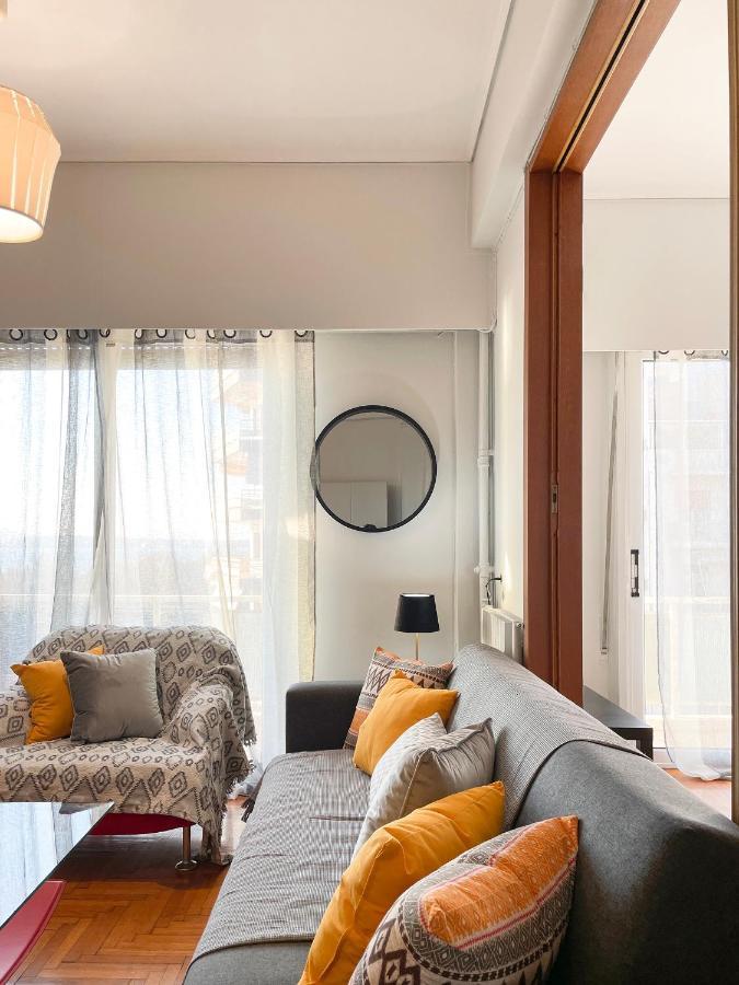 Eolou Sea View 60Sqm Apt In Paleo Faliro Lägenhet Aten Exteriör bild